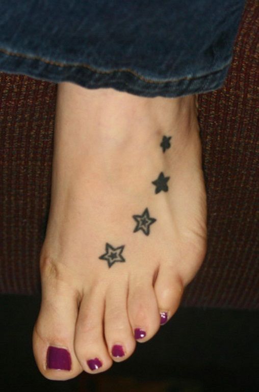 tatuajes para mujeres de estrellas