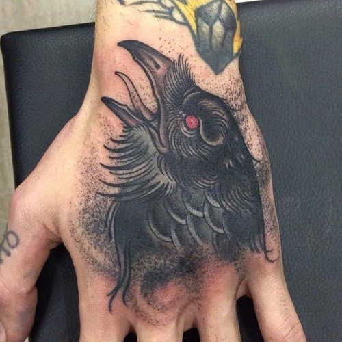tatuajes de cuervos