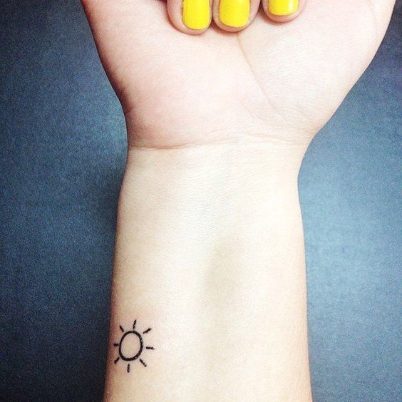 tatuajes de sol