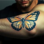 tatuaje de mariposa