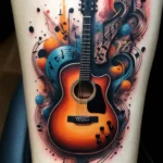 Tatuaje guitarra pequeño: ideas, estilos y significado