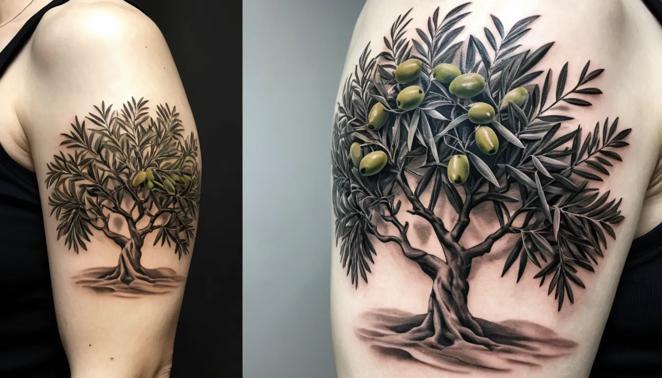 Olivos tatuajes: el significado y diseños más populares